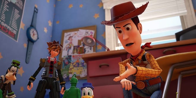 Toy Story s'invite dans Kingdom Hearts III. Ou l'inverse.