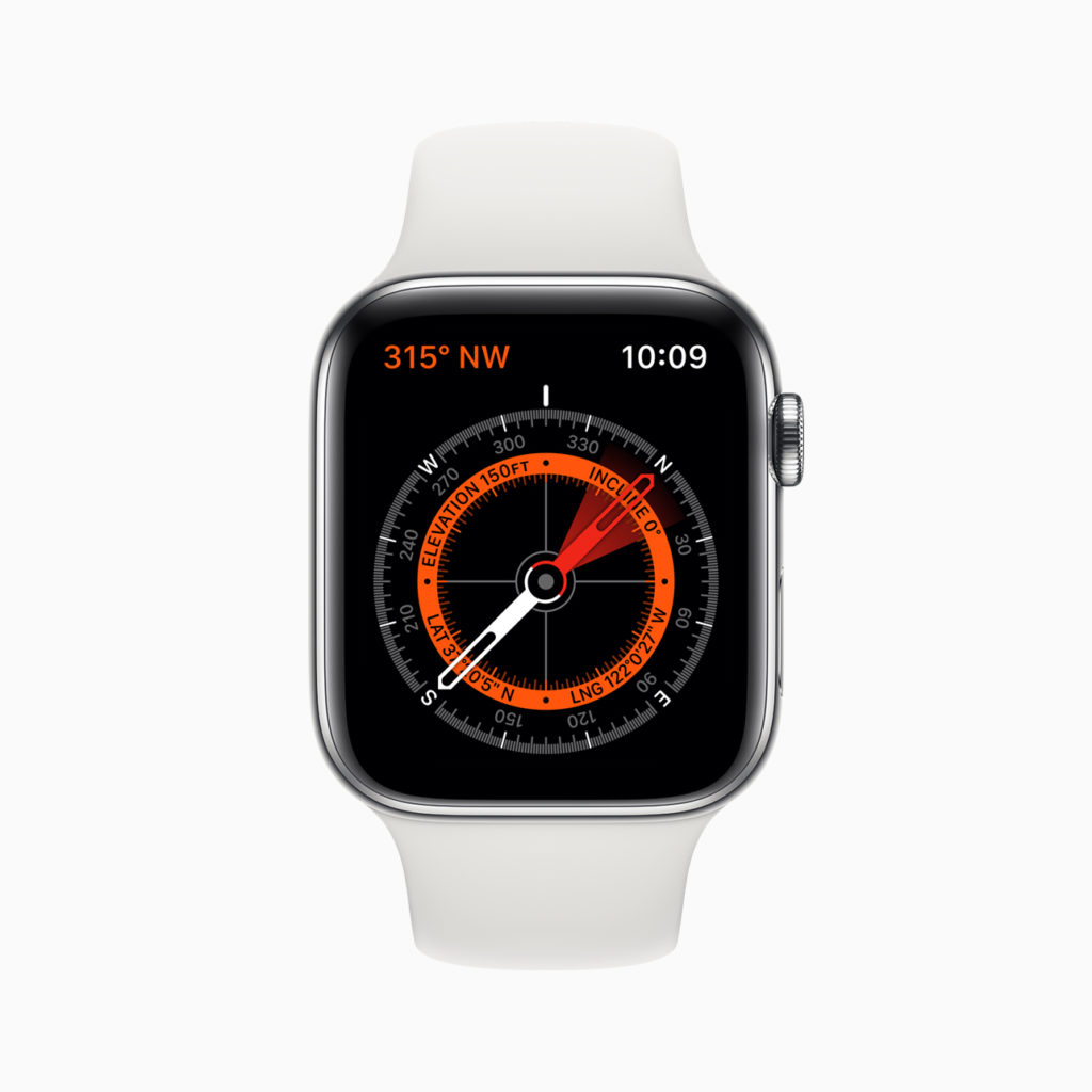 Apple Watch Boussole