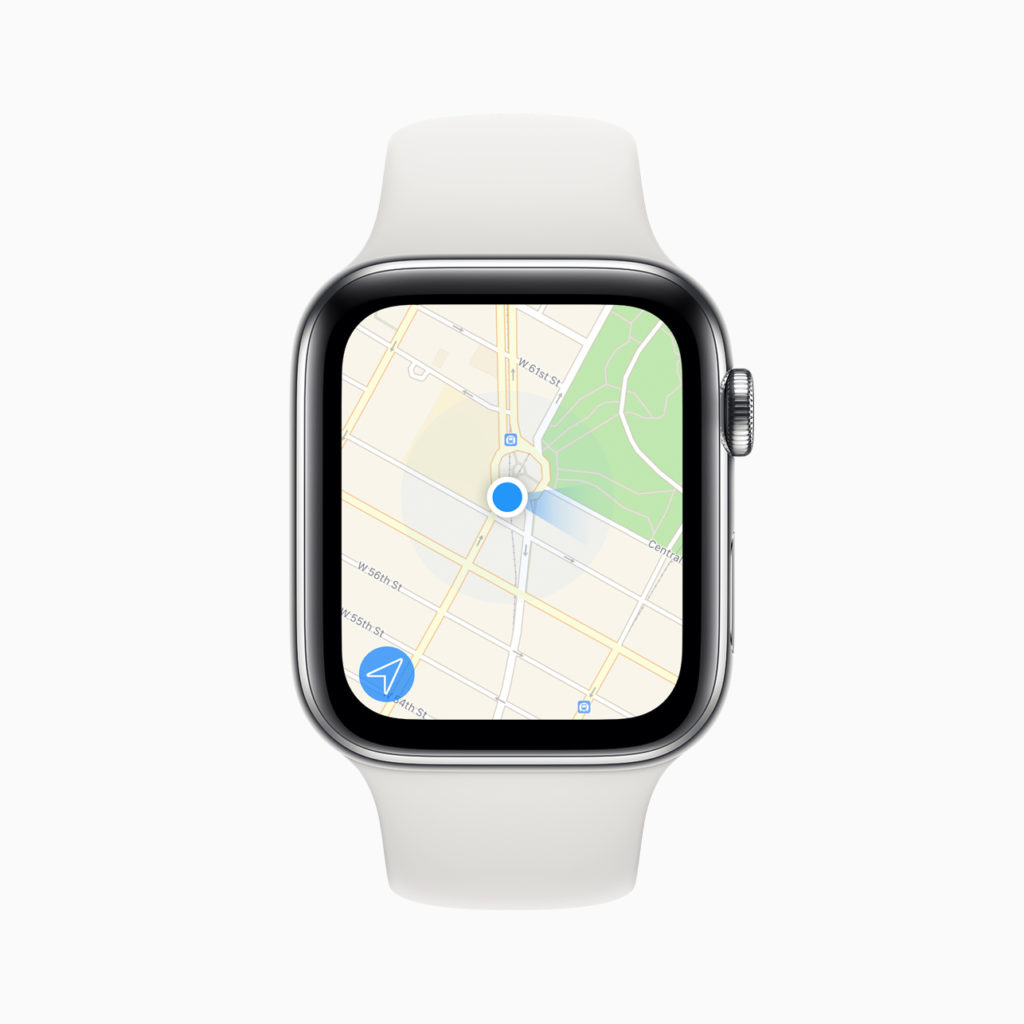 Fonction GPS de Apple Watch