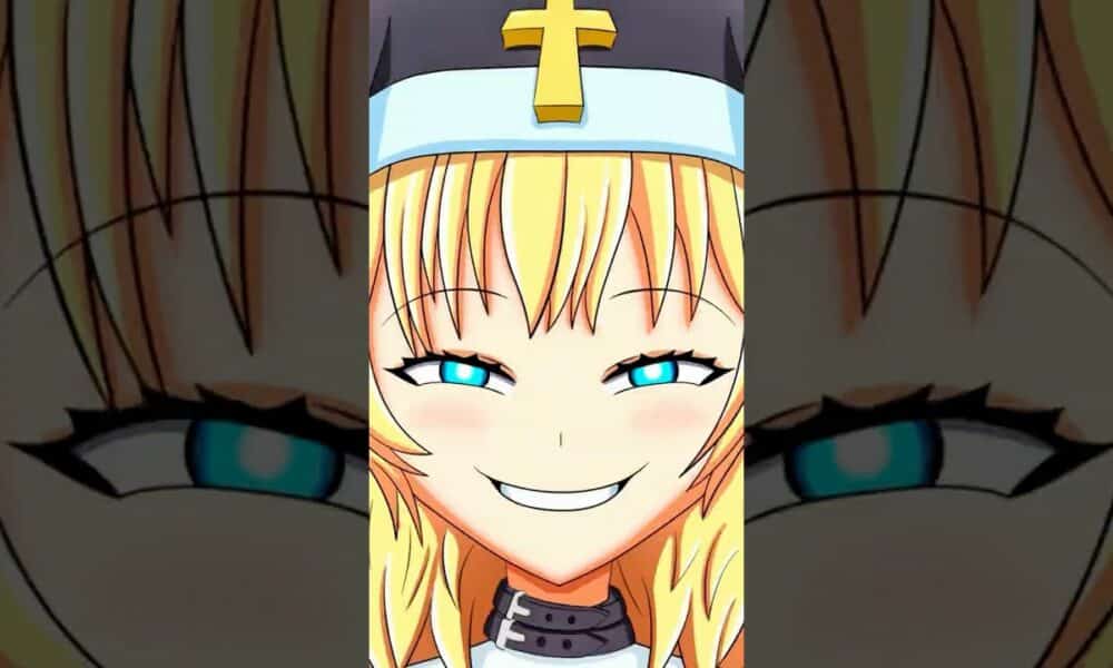 Angelica Amadeus armée dans Guns and Nuns Storming Hell face à des démons