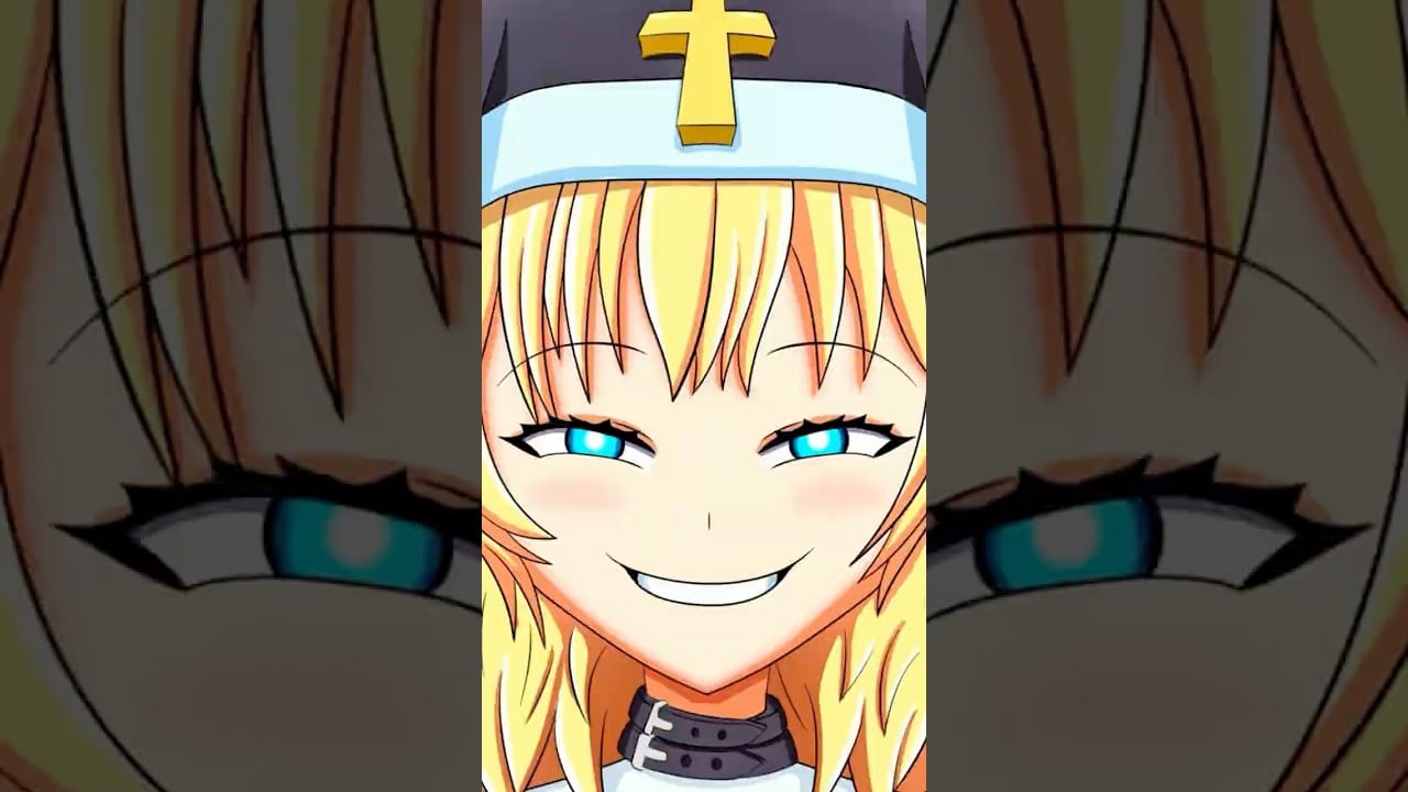 Angelica Amadeus armée dans Guns and Nuns Storming Hell face à des démons