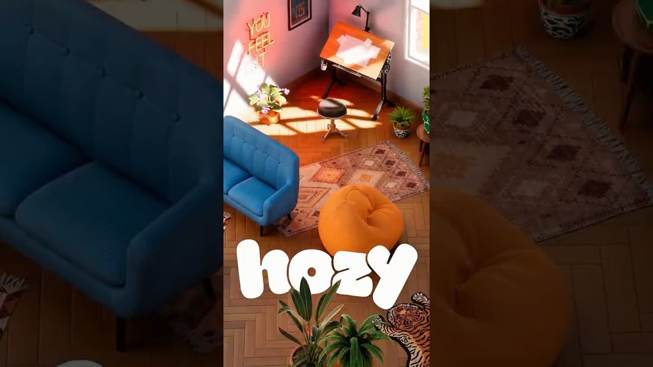Une maison miniature entourée de végétation dans Hozy Hideaways