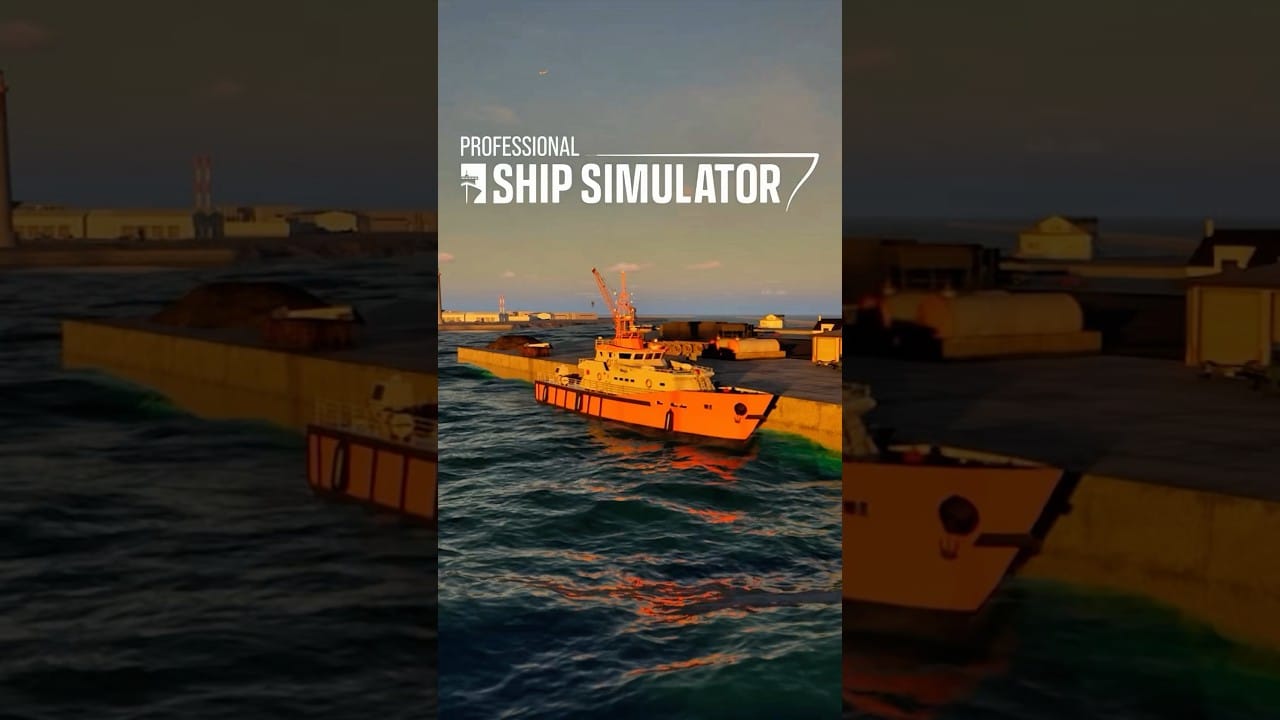 Un navire naviguant en mer dans Professional Ship Simulator